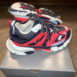 Balenciaga Track LED sneakers. I have these and also a pair of black led tracks